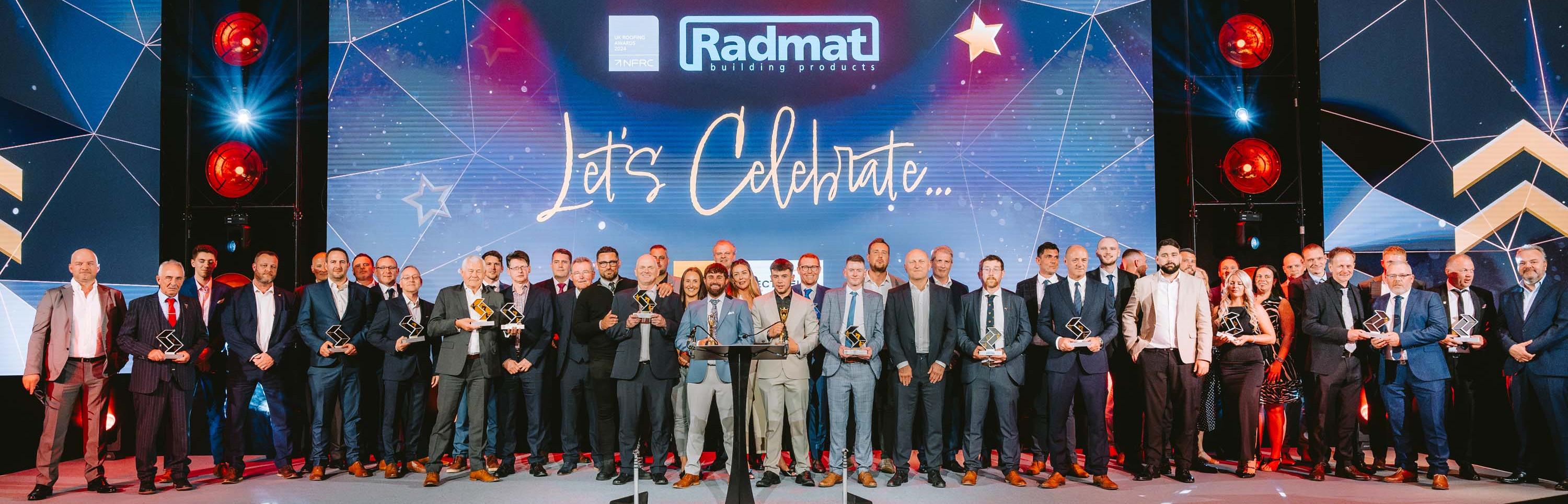 2024 UK Roofing Awards_All Winners Stage