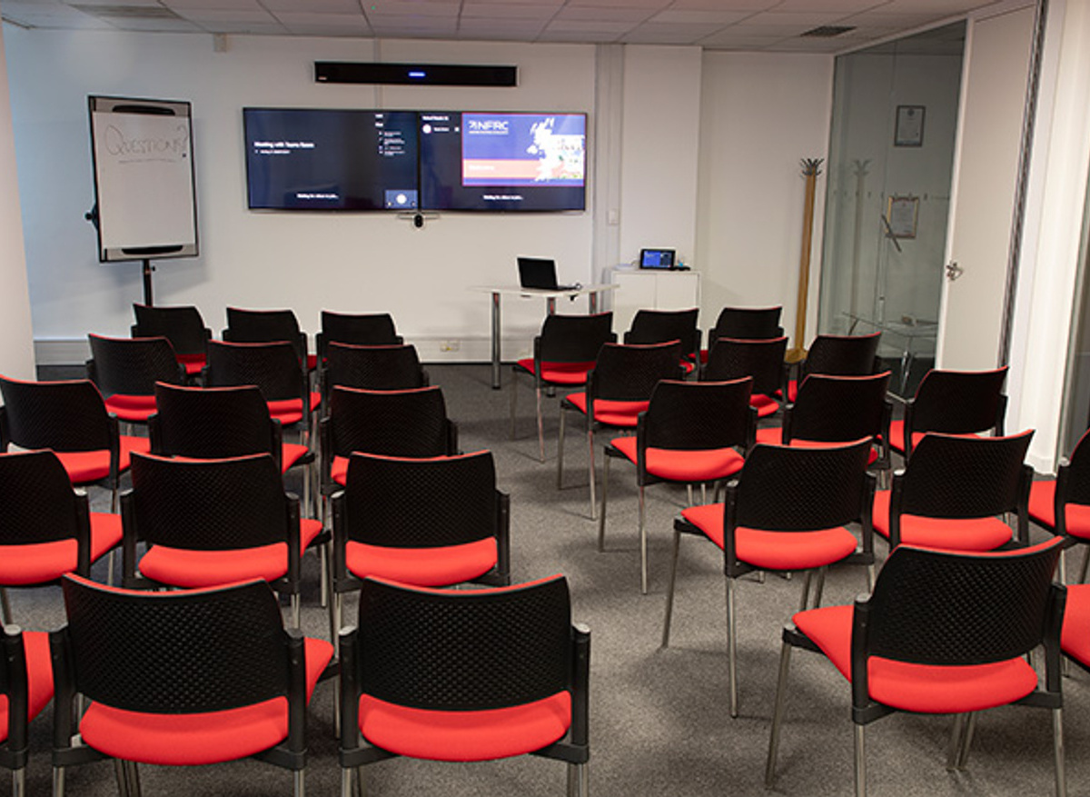 Rooms 4, 5, 6 theatre layout